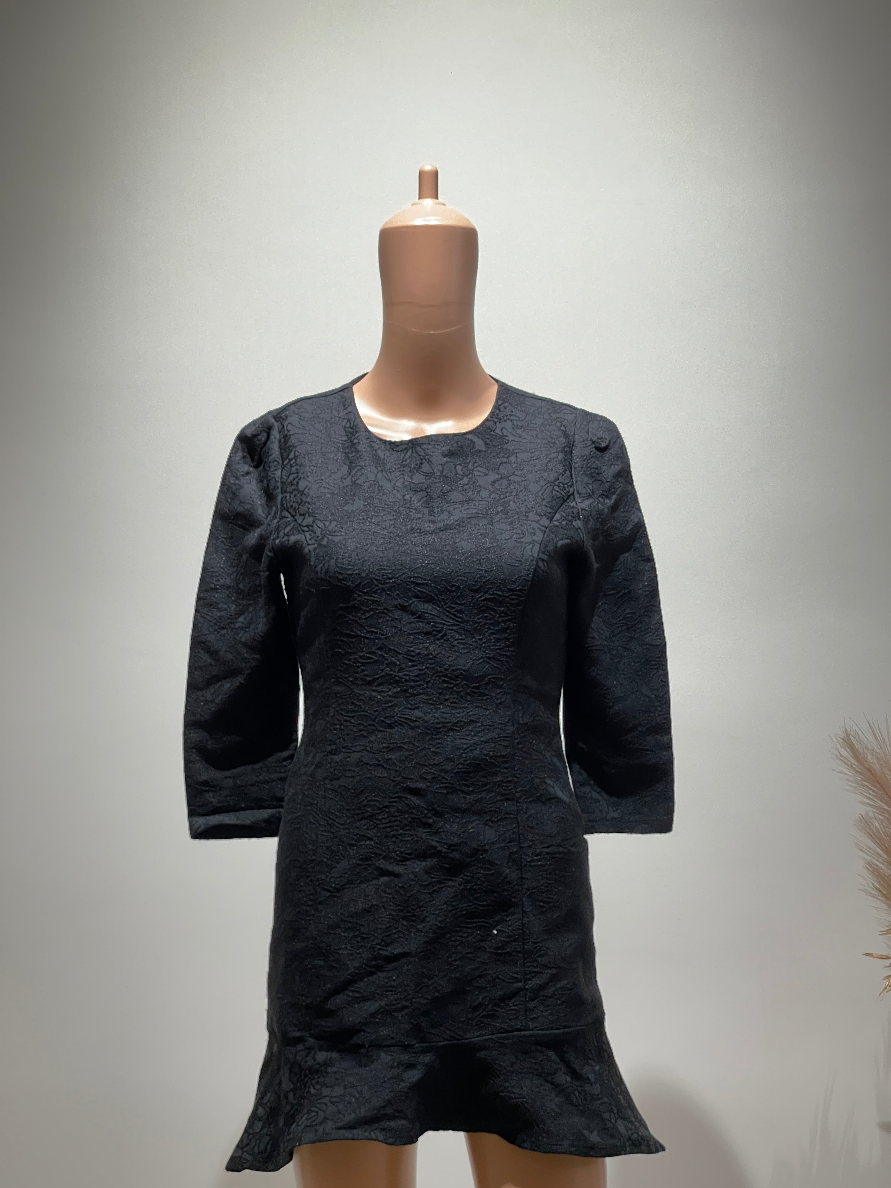 MERRY & MARRY Womens Above Knee Black Dress S Size