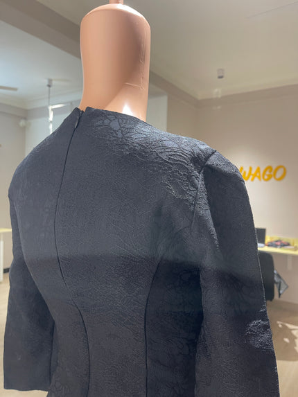 MERRY & MARRY Womens Above Knee Black Dress S Size