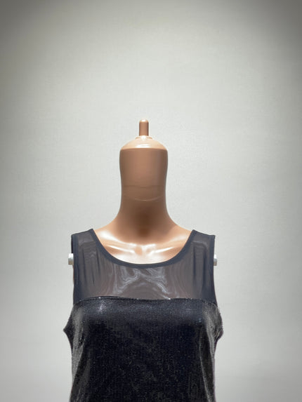 THE LIMITED Women Black Shimmery Tailored Dress S Size