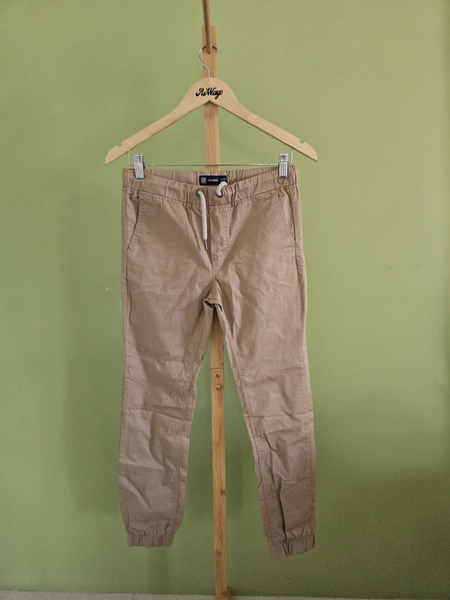 DNMX Beige Mens Joggers 11-12yrs