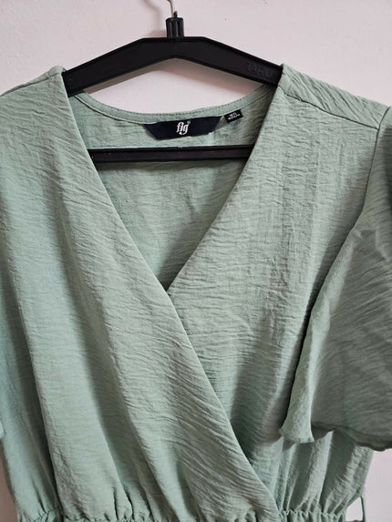 Pistha Green Short Dress of S size