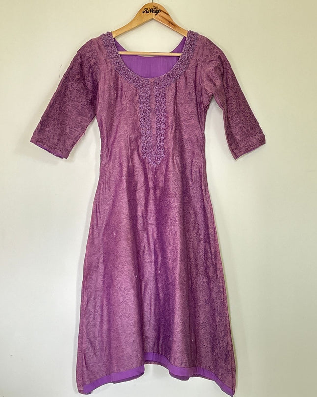 Women's Kurti set Lavender -  M Size