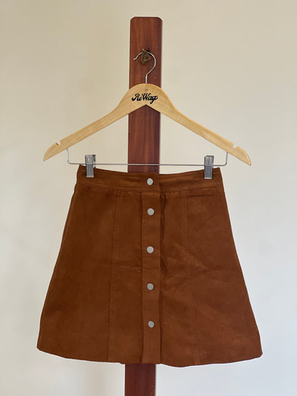 DIVIDED H&M Women’s Short Brown Skirt - XS Size
