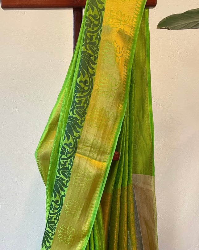 Women’s Green Saree