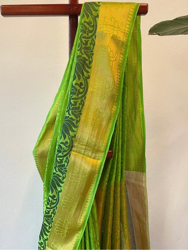 Women’s Green Saree