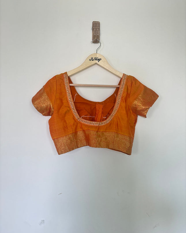 Women’s Orange Blouse