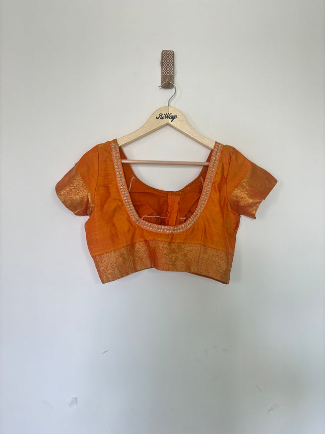 Women’s Orange Blouse