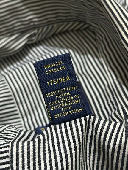 Authentic Polo RL Men's Classic Striped Button-Down Size XL