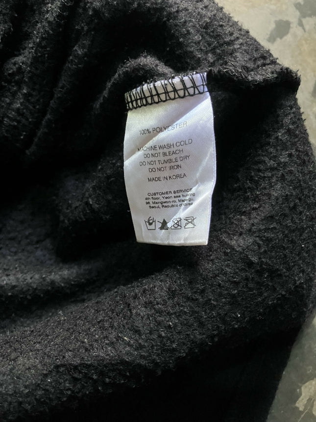 IAMNOTHUMANBEING Men's Fleece Black jacket(Sherpa) - L Size