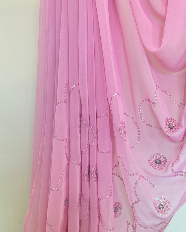 Light Pink Women’s Saree