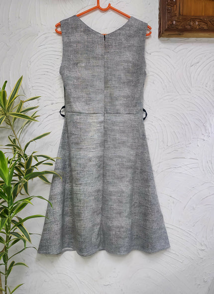 Charcoal Black/Grey Colour Dress