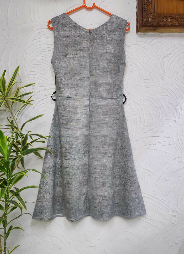 Charcoal Black/Grey Colour Dress