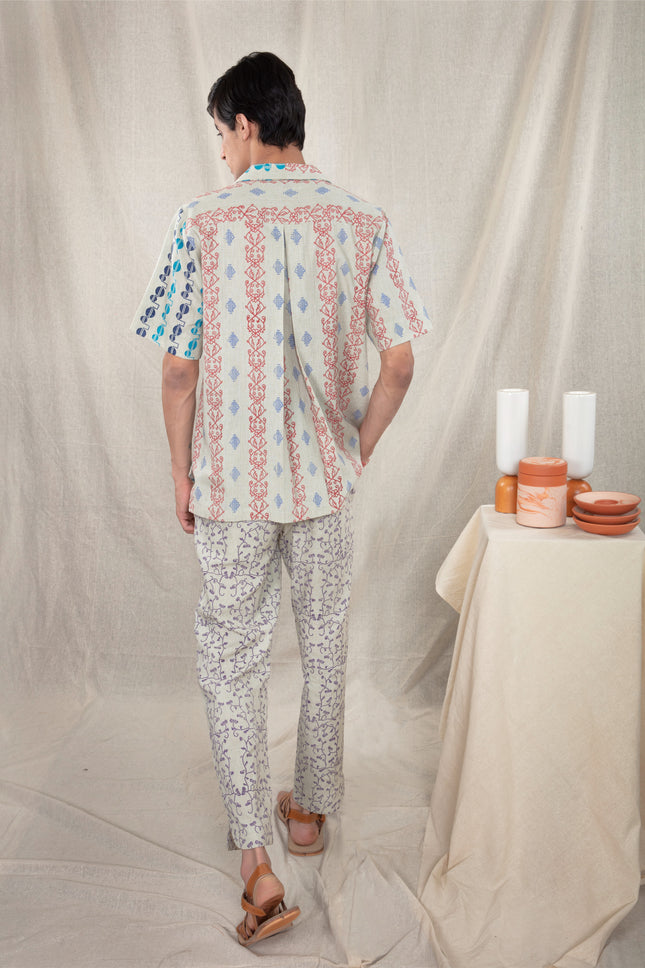 Anushe Pirani Mens Print Play Shirt