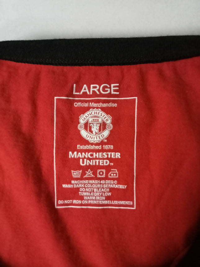 Men's Red Manchester United tank top - L Size