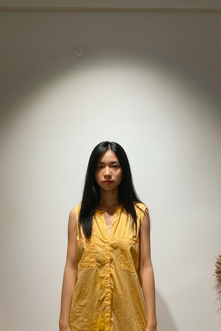 Women's Casual Oragne Shirt - L Size