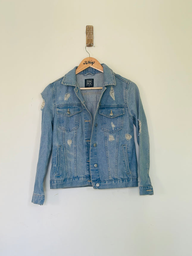 Women's Denim Blue Jacket - M Size
