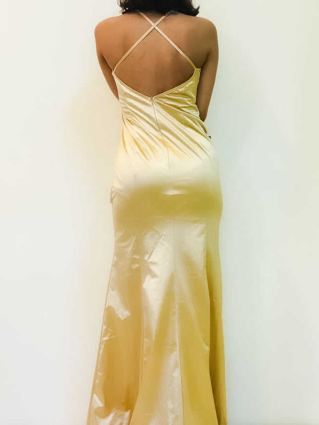 Urbanic Women's Golden Gown - M Size