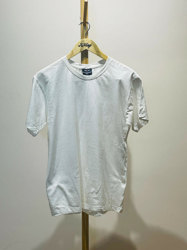 Men's Casual White Shirt - L Size