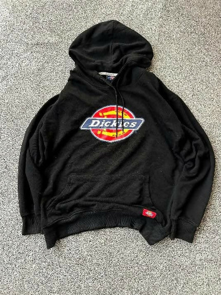 Men's Dickies Casual Black Hoodie - XL Size