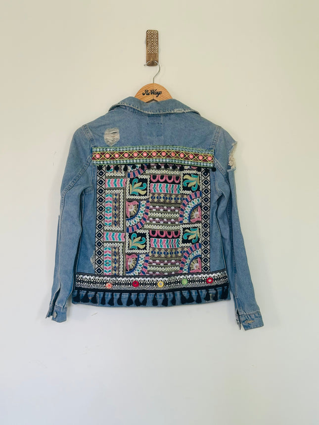 Women's Denim Blue Jacket - M Size