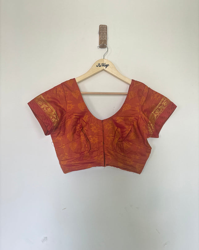 Women’s Orange-Red Blouse