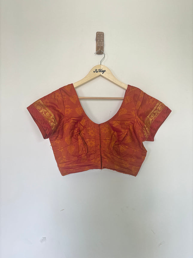 Women’s Orange-Red Blouse