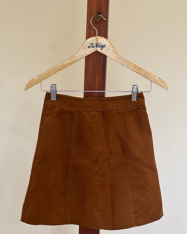 DIVIDED H&M Women’s Short Brown Skirt - XS Size