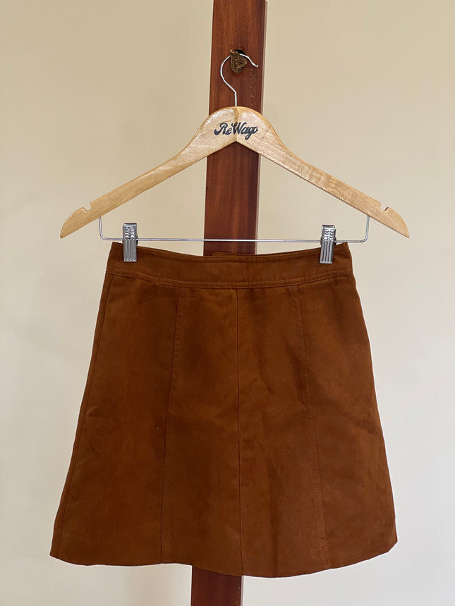 DIVIDED H&M Women’s Short Brown Skirt - XS Size