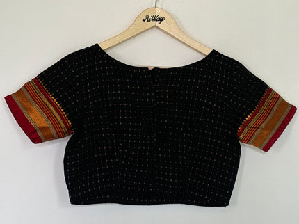 Women’s Blouse Black With Short Sleeve