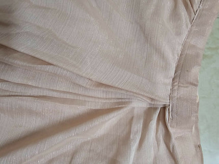 Party wear Beige-Red Designer gown of S-M size