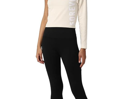 Forever 21 Women’s Beige Crop Top - M size