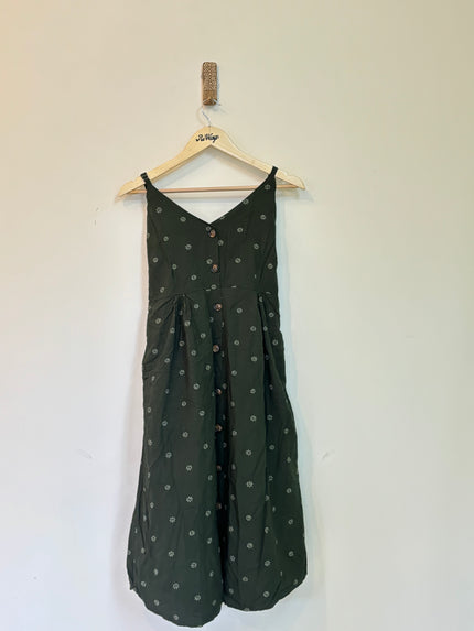 Women’s Sleeveless Green Dress - S Size