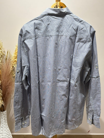 SPLASH Men's Formal Check Shirt - 2XL Size