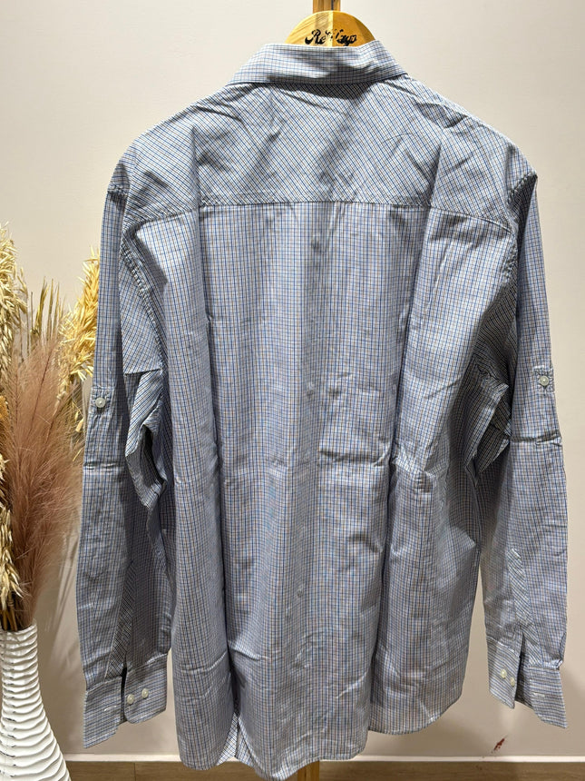 SPLASH Men's Formal Check Shirt - 2XL Size