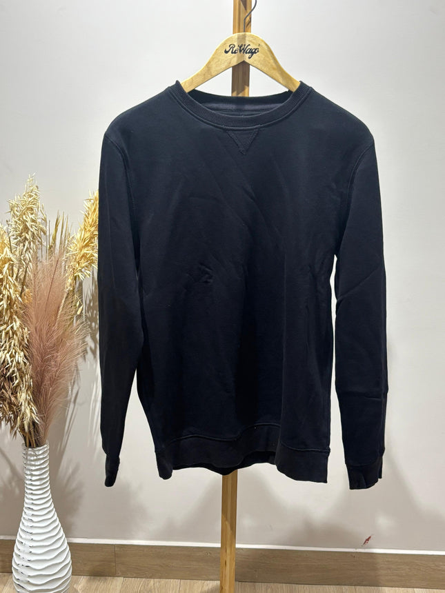 EASY Men's Casual Black T-shirt - L Size