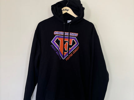 PORT COMPANY Unisex Navy Blue Hoodie - XL Size