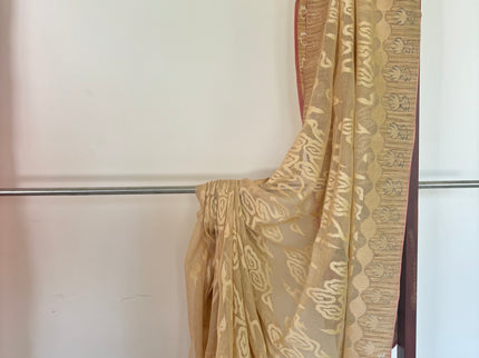 Cream Colour Women’s Saree