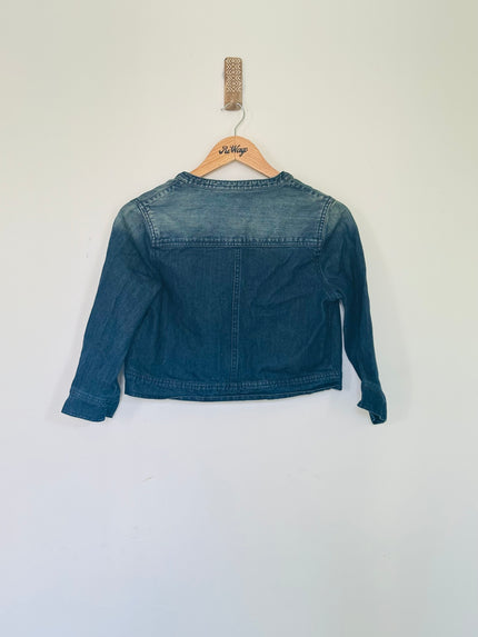 JEALOUS Women's Blue Denim Jacket - S Size
