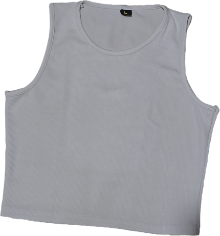 WHITE TANK TOP