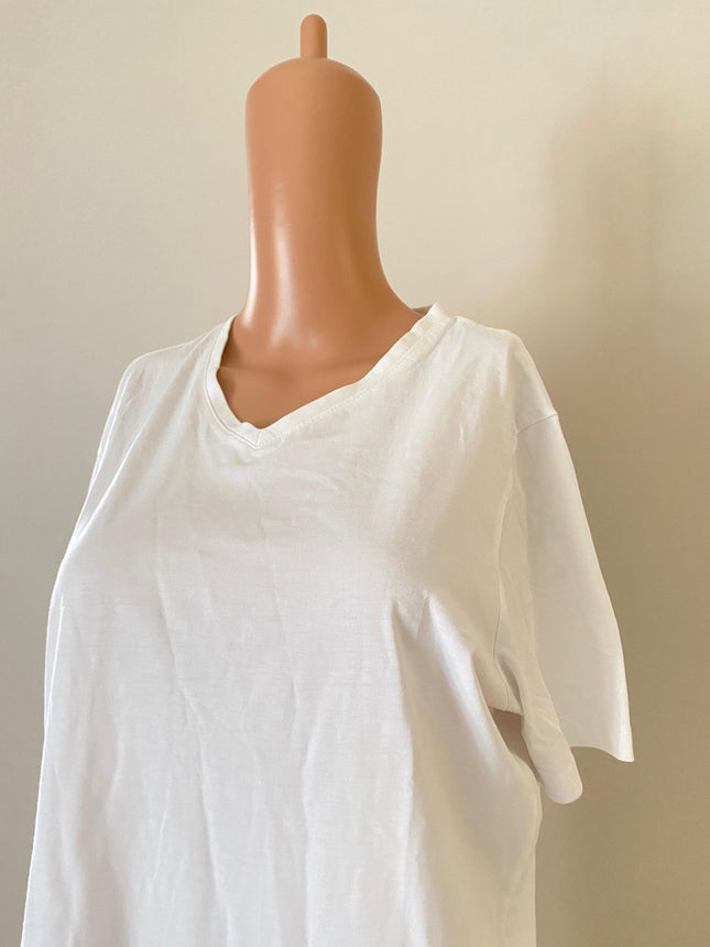SPLASH Women's Casual White Top - M Size