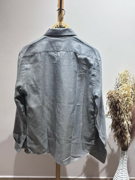 Men's Formal Gray Shirt - XL Size