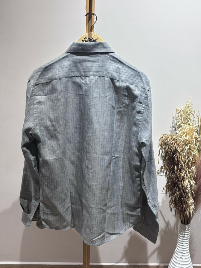 Men's Formal Gray Shirt - XL Size