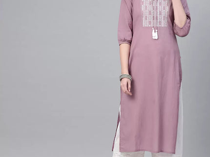 Varanga Light Lavender Kurti Women’s - L size