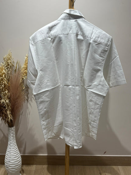 M&S MAN Casual White Shirt - 2XL Size