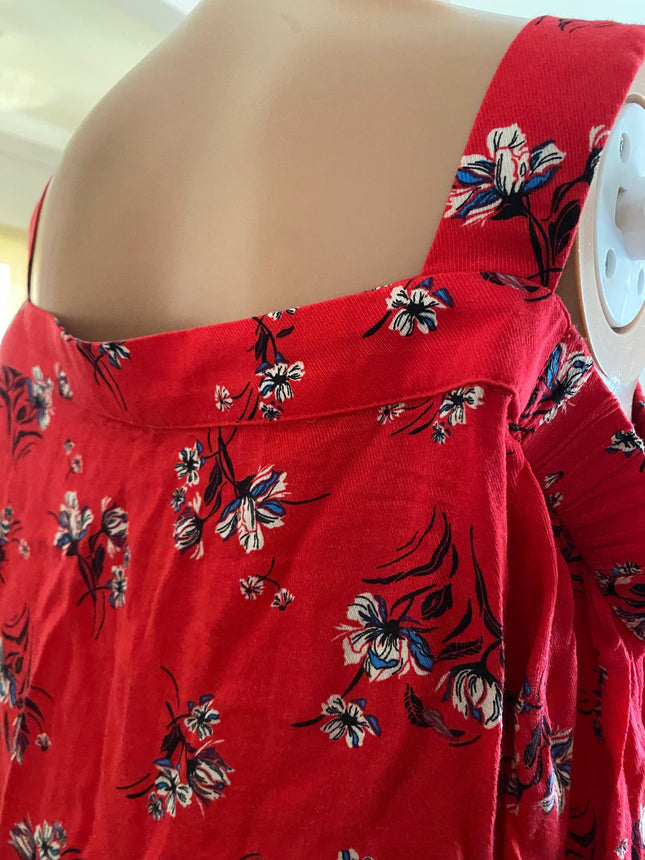 SPLASH Women's Casual Red Top - L Size