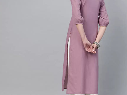 Varanga Light Lavender Kurti Women’s - L size
