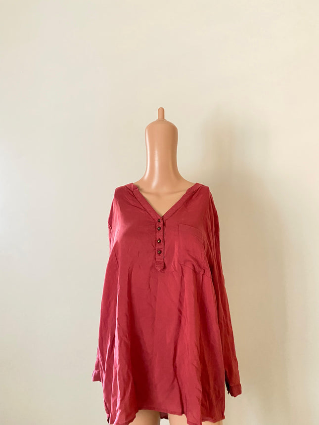 SPLASH Women's Maroon Top - L Size