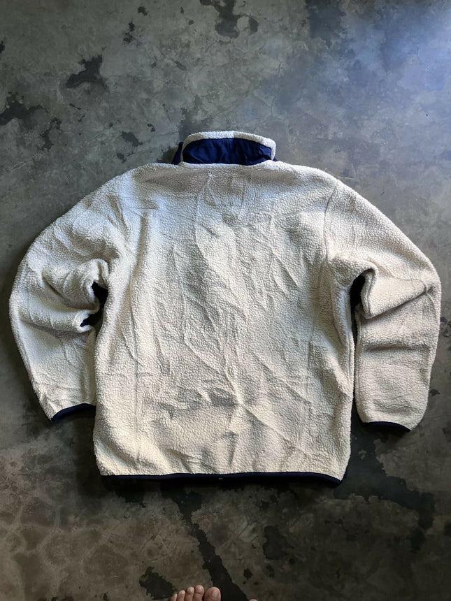 LEVI’S Men's Fleece White jacket (Sherpa) - L Size