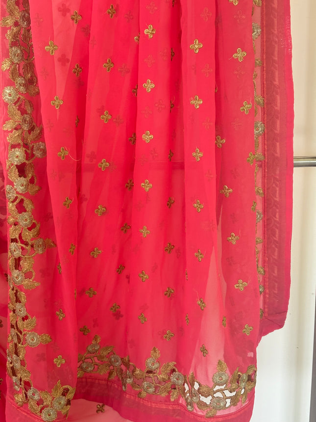 Pink Color Women’s Saree