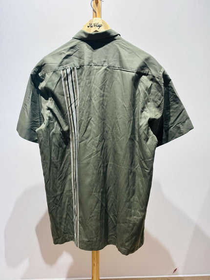 Men's Casual Muted Olive Green Shirt - XXXL size